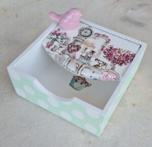 Porta-Guardanapo Shabby Chic