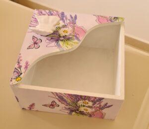 Porta-Guardanapo Vaso Lavanda