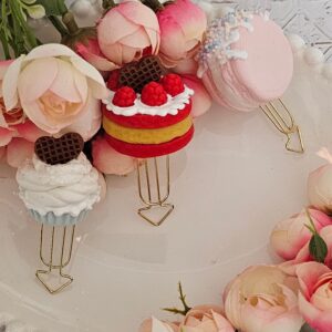 Clips Seta Dourado Doces