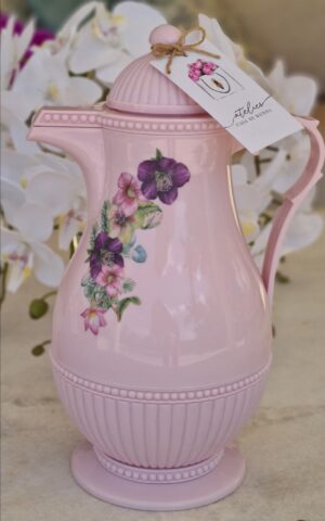 Garrafa Térmica Vintage Coleção Rosa