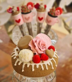 Pote de Vidro Decorado 500ml