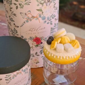 Pote de Vidro Decorado 500ml