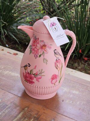 Garrafa Térmica Vintage Coleção Shabby Floral
