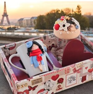 Kit Chá com Doçuras Paris