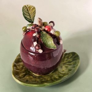 Açucareiro/Porta Geléia Coleção Jabuticaba