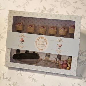 Kit de Garfinhos e Espátula para Bolo